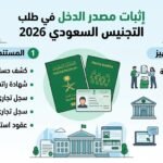 إثبات مصدر الدخل في طلب التجنيس السعودي 2026: المستندات المطلوبة وطريقة التجهيز