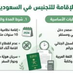 شروط الإقامة للتجنيس في السعودية 2026 | المدة والمتطلبات